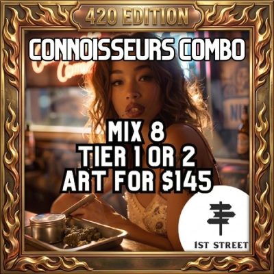 Visual Promo Flyer for Connoisseurs Combo Deal