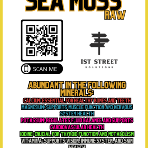 Raw Jamaican Sea Moss - Rich in Minerals