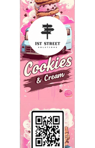 Cookies & Cream Full-Size Pre-Roll – Tier 3 Indica Blend