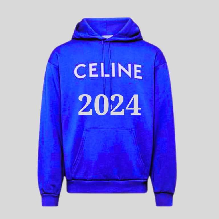 CELINE HOODIE BLUE