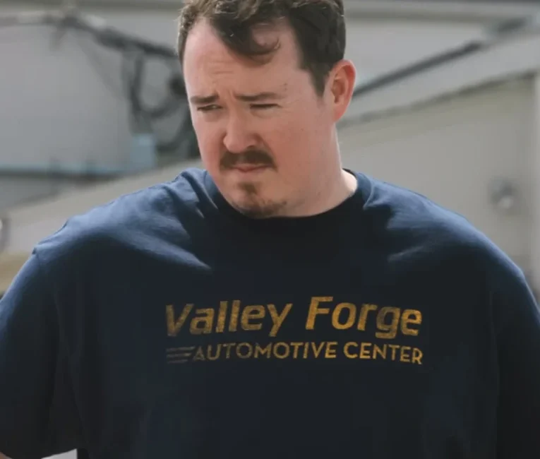 Tires-Shane-Gillis-Valley-Forge-Automotive-Center-T-Shirt