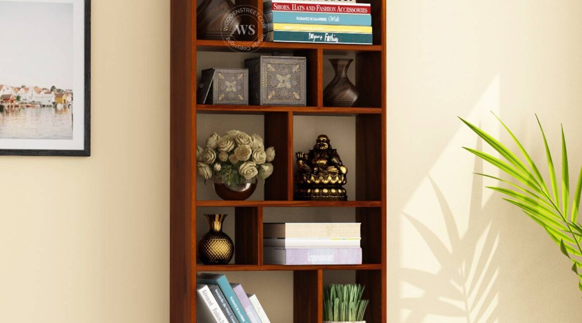 wall shelves wooden street