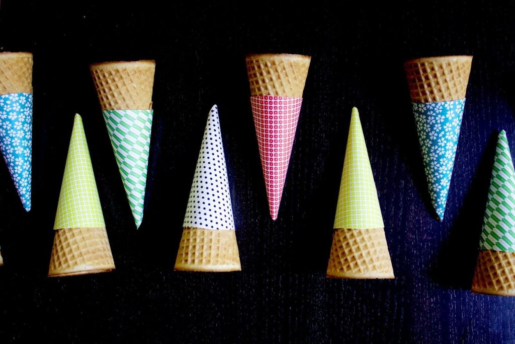 New Ways To Promote the Ice Cream with Custom Cone Sleeves