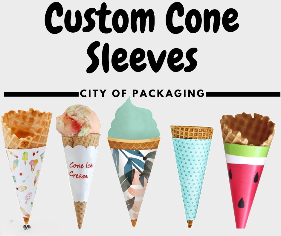 New Ways To Promote the Ice Cream with Custom Cone Sleeves