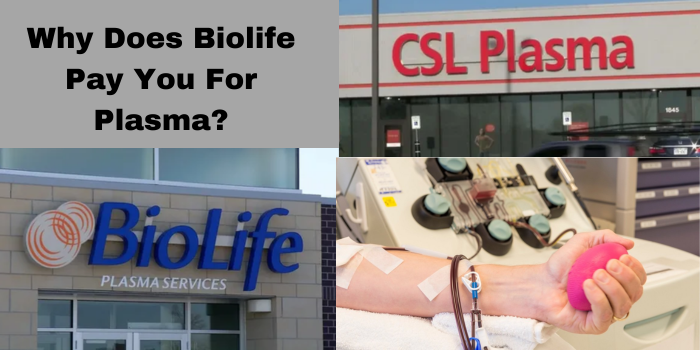 Why Does Biolife Pay You For Plasma?