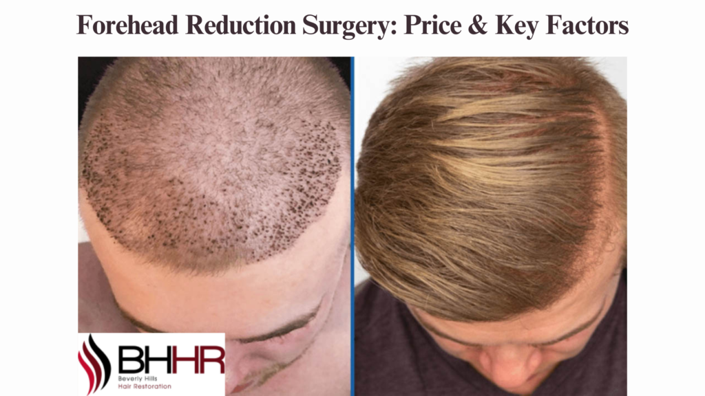 forehead reduction surgery price