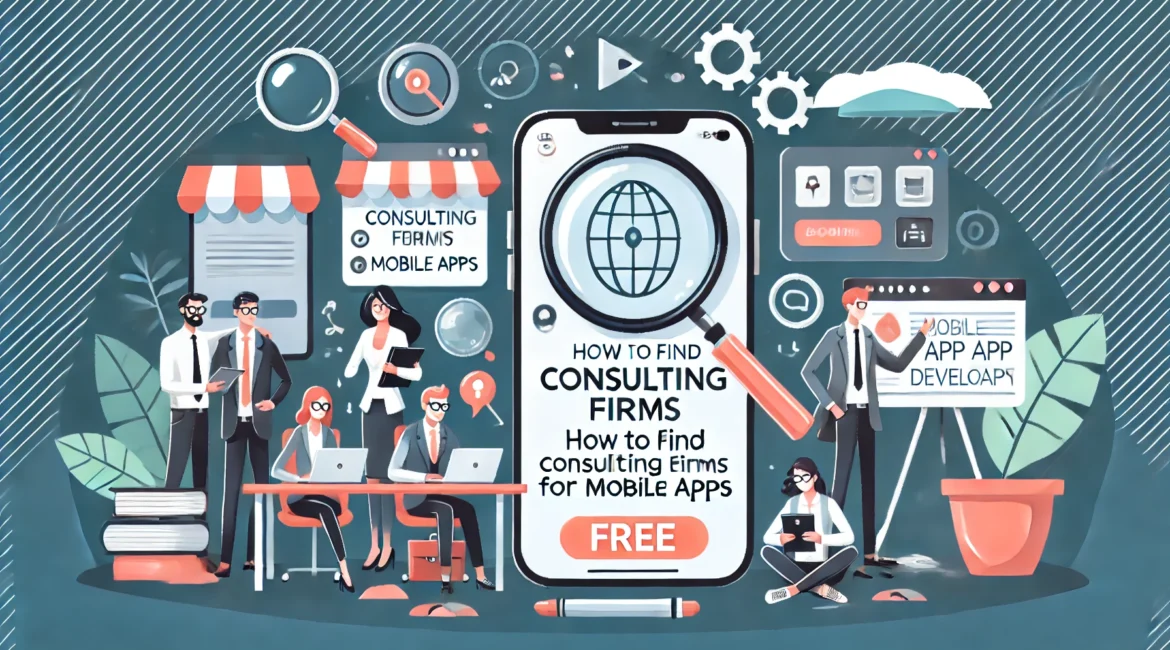 Find Consulting Firms for Mobile Apps Free