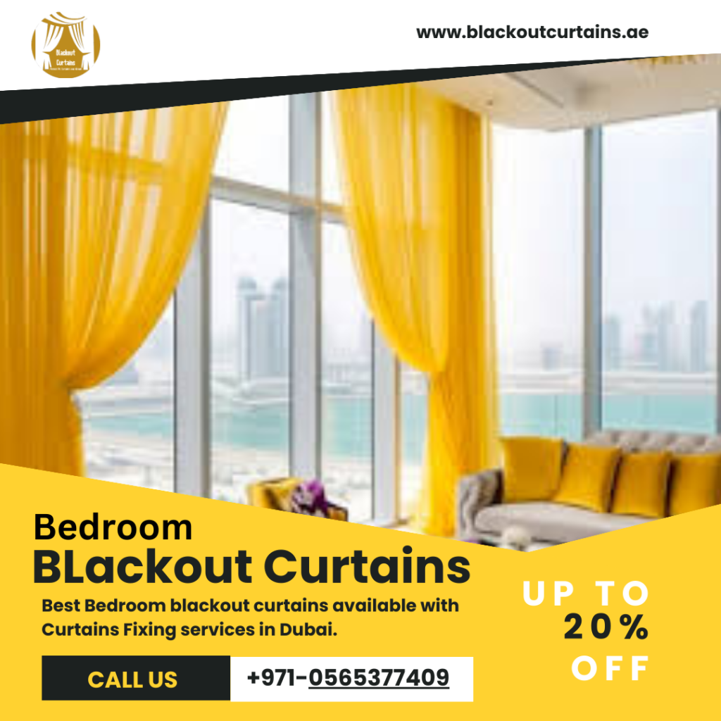 Blackout curtains Dubai