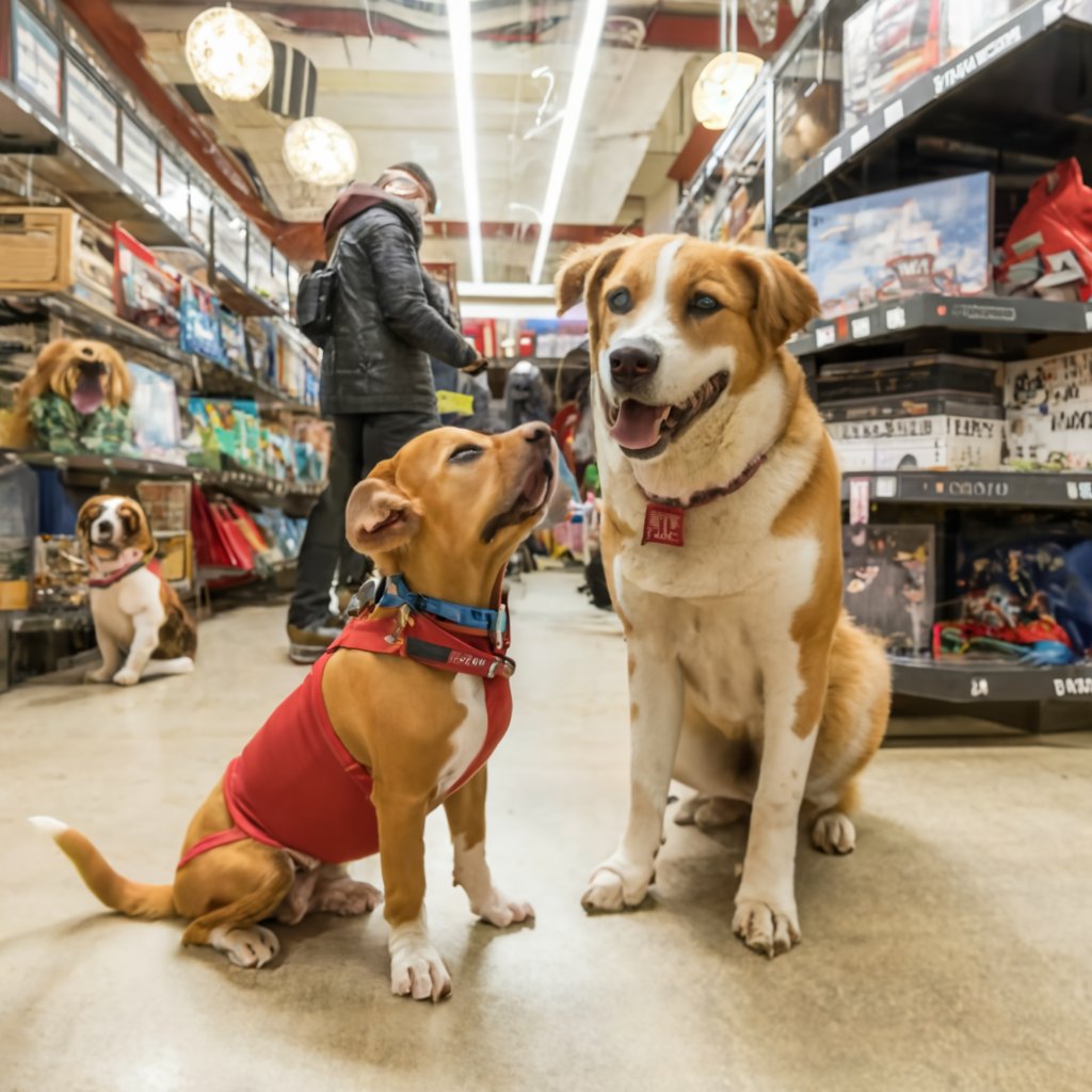 dog store downtown