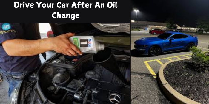 Drive Your Car After An Oil Change