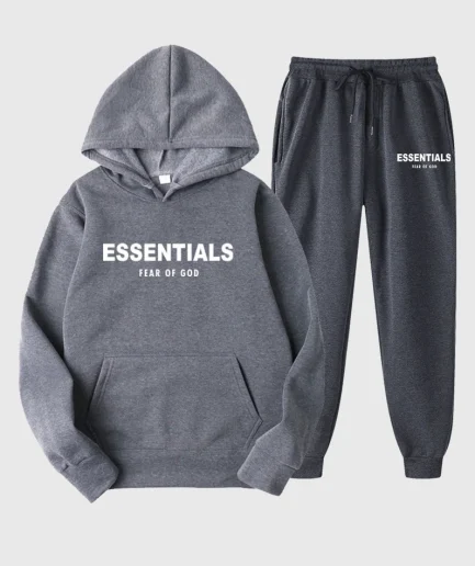 Essentials Fear of God Tracksuit Dark Grey