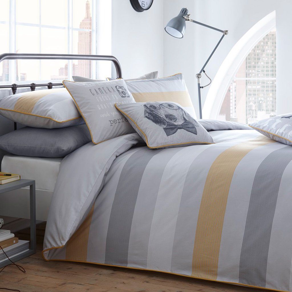 plain duvet covers and stripe duvet covers