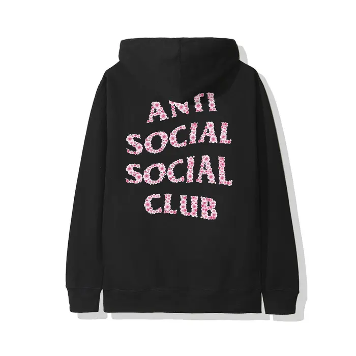 black assc hoodie