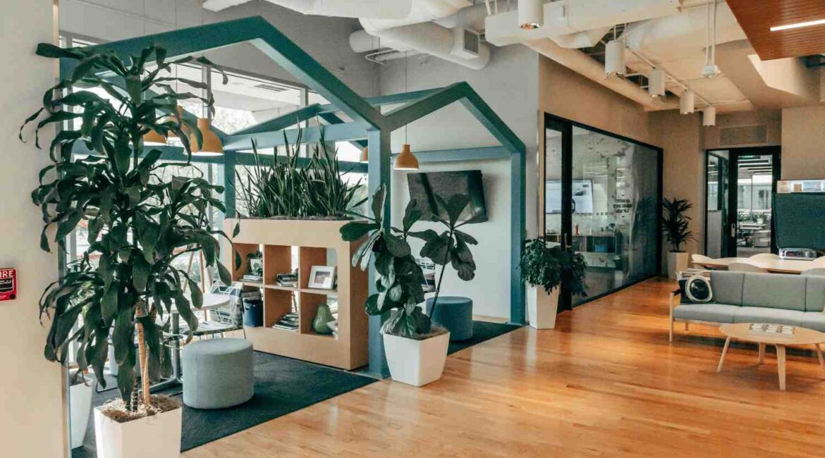 Modern coworking spaces