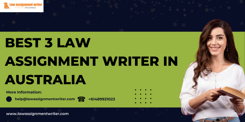 Law Assignment writer