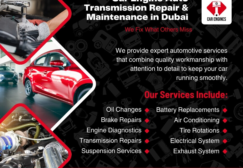 Reliable Car Transmission Repair Services by Car Engines