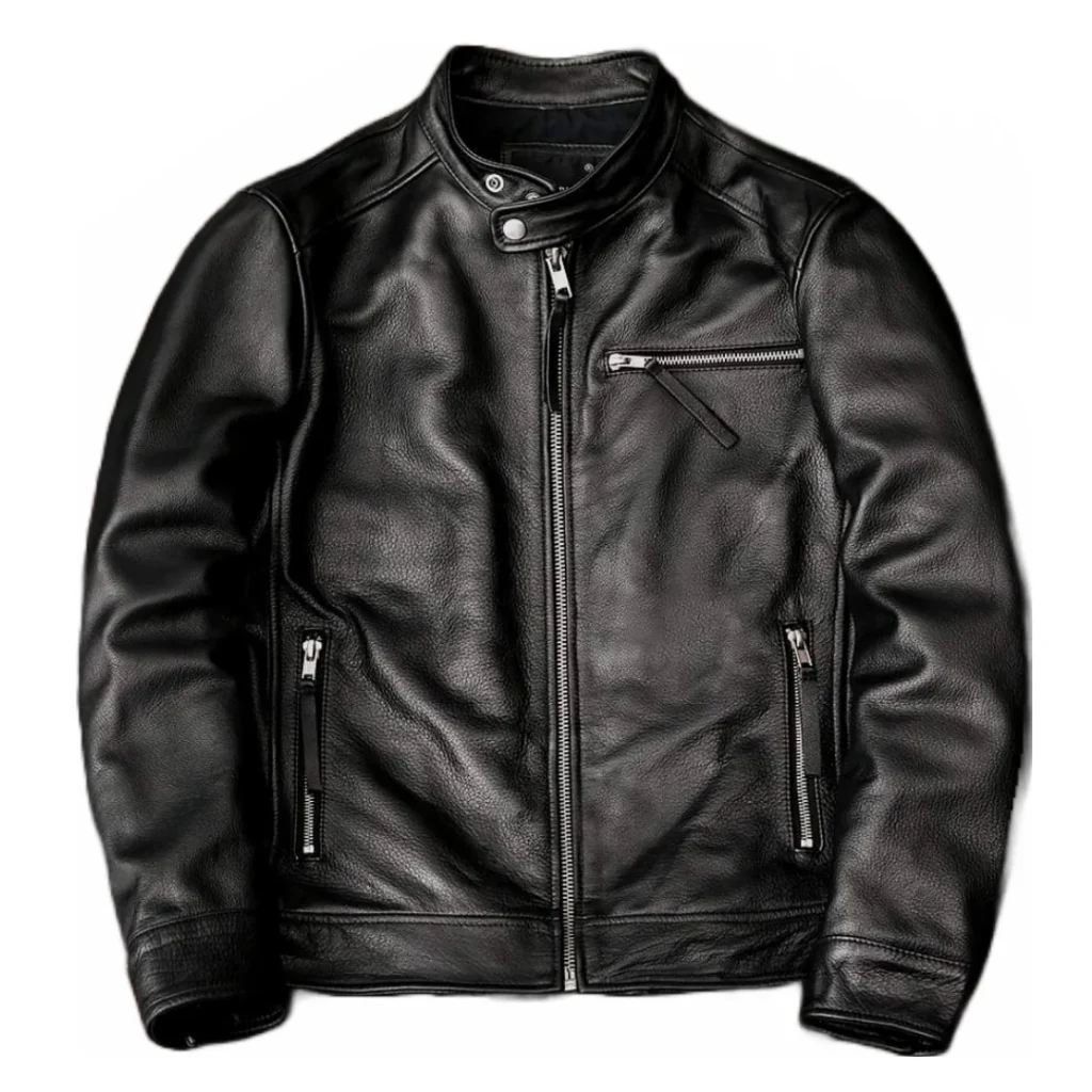 Black Leather Jacket Mens