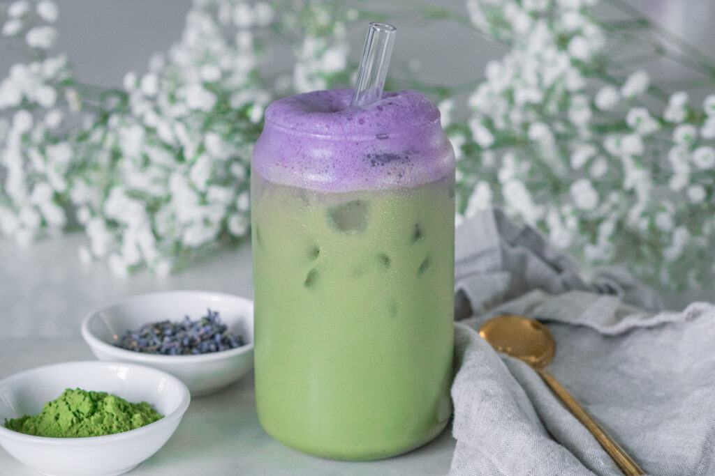 Matcha and Lavender Tea