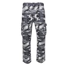 Camouflage cargo pants