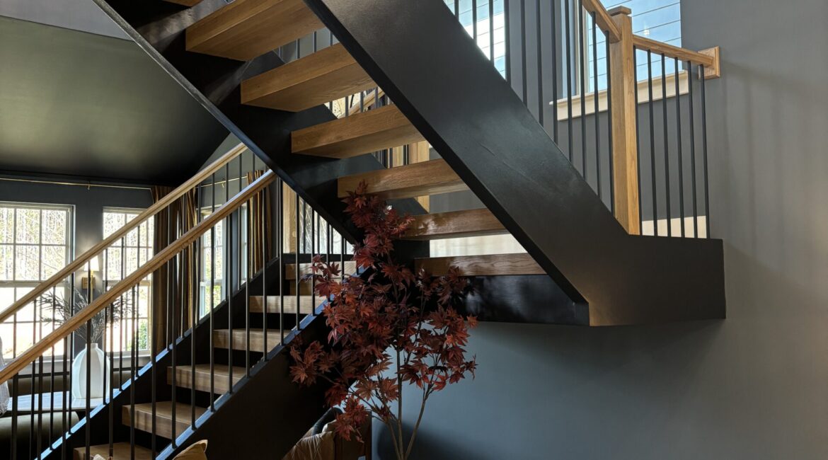 modern stair railing​