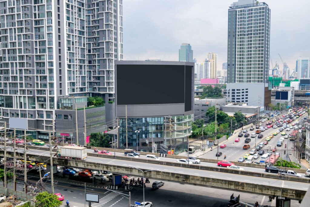 Outdoor Led billboard at KL City