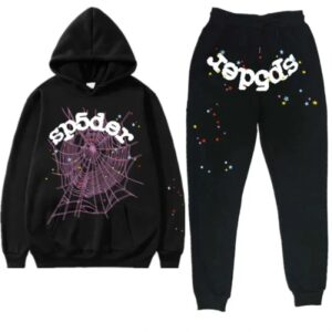 Classic Flame Logo Spider Tracksuit