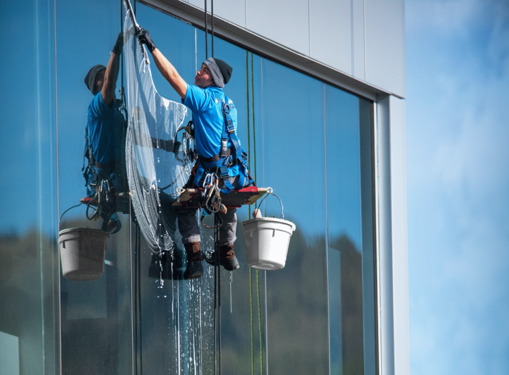 What Is Included in a Window Cleaning Service Plan?