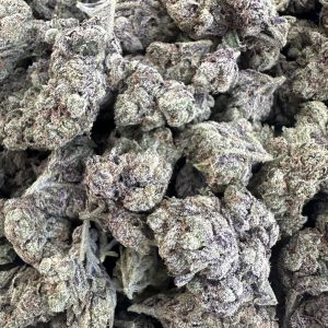 Close-up of Tier 1 Grape Candy Runtz buds for DC Weed Delivery