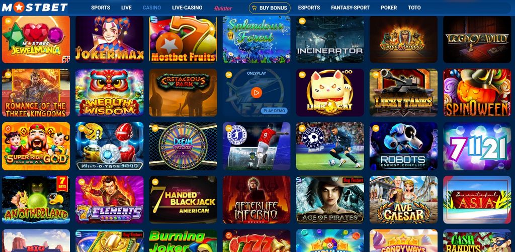 Mostbet CZ – oficiální online kasino a sázení: odměny a výdělky