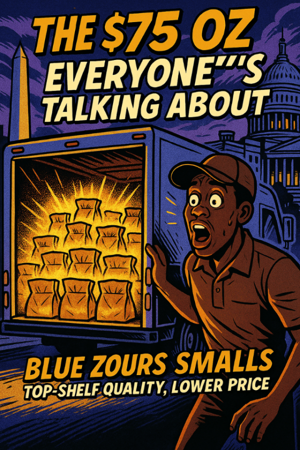 Blue Zours Small Buds $75 Ounce Flash Sale – DC Weed Delivery