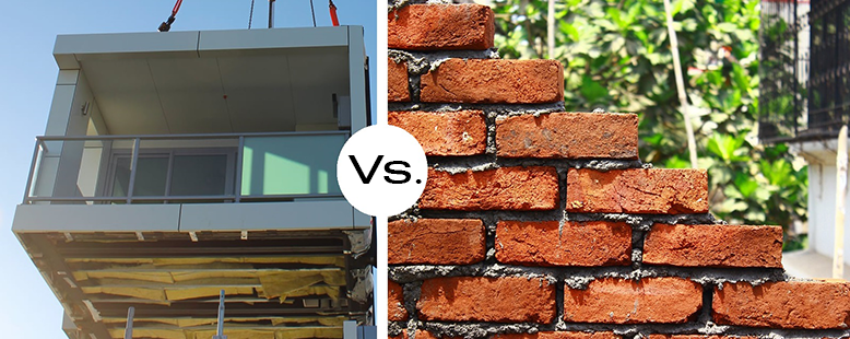 Traditional Vs Modern Construction