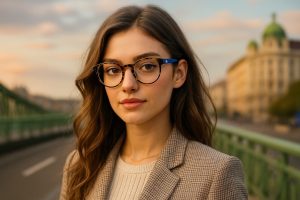 blue tint eyeglasses