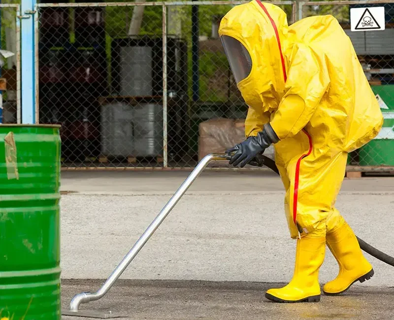 chemical spill clean up Pickering