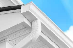 rain gutter installation in Houston TX