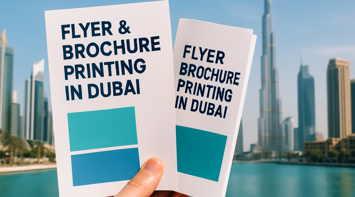 Flyer & Brochure Printing compnay in dubai