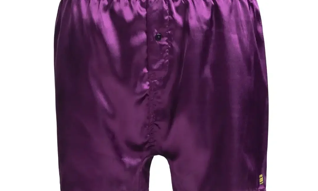 satin boxer shorts