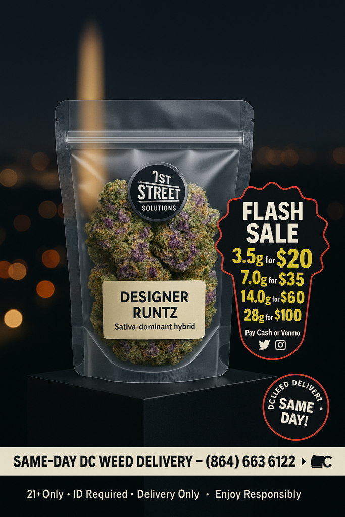 Designer Runtz Strain – Sativa Hybrid | DC Weed Delivery