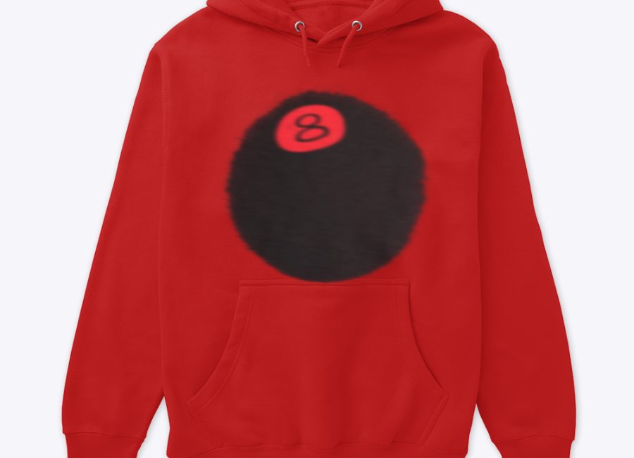 8-BALL-FADE-RED-HOODIE-