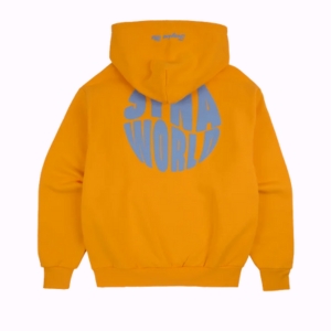 Grey Logo Syna World Circle Zip Up Hoodie (2)