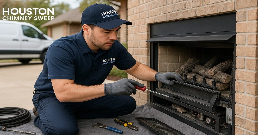 gas fireplace repair houston