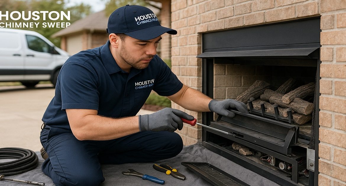 gas fireplace repair houston