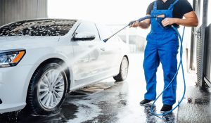 Interior car detailing service