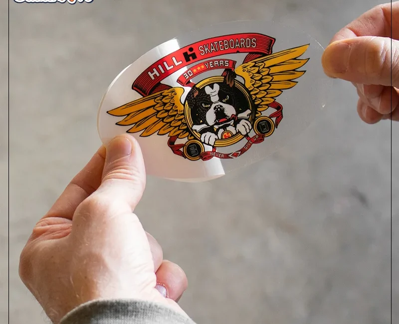 Custom Clear Cut Stickers