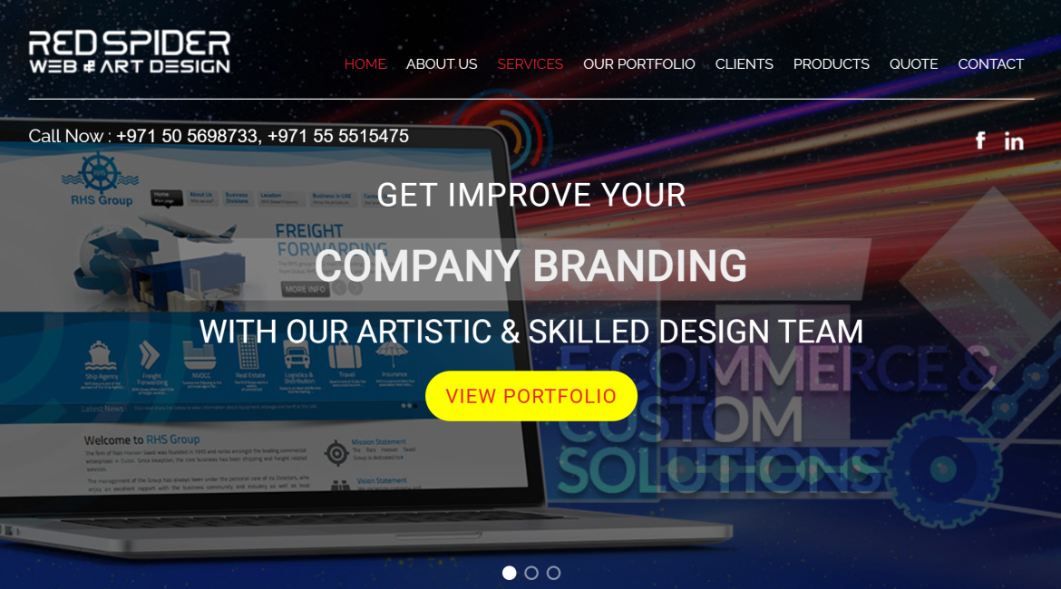 RedSpider Web & Art Design: Crafting Stunning Websites That Define Web Design Dubai