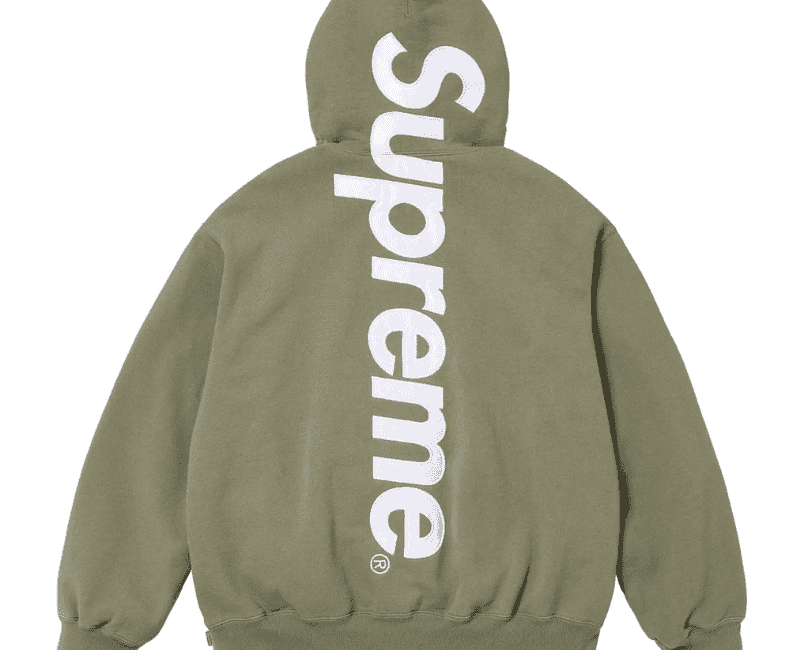 supreme hoodie grey