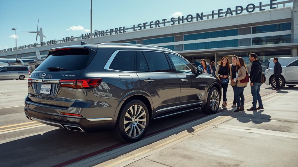 LAX Airport Transportation for Large Groups: Luxury Car Service Options