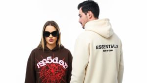 Essential & Sp5der Hoodie