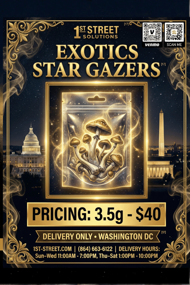 Exotics Star Gazers (3.5g) – Premium Exotic Mushrooms