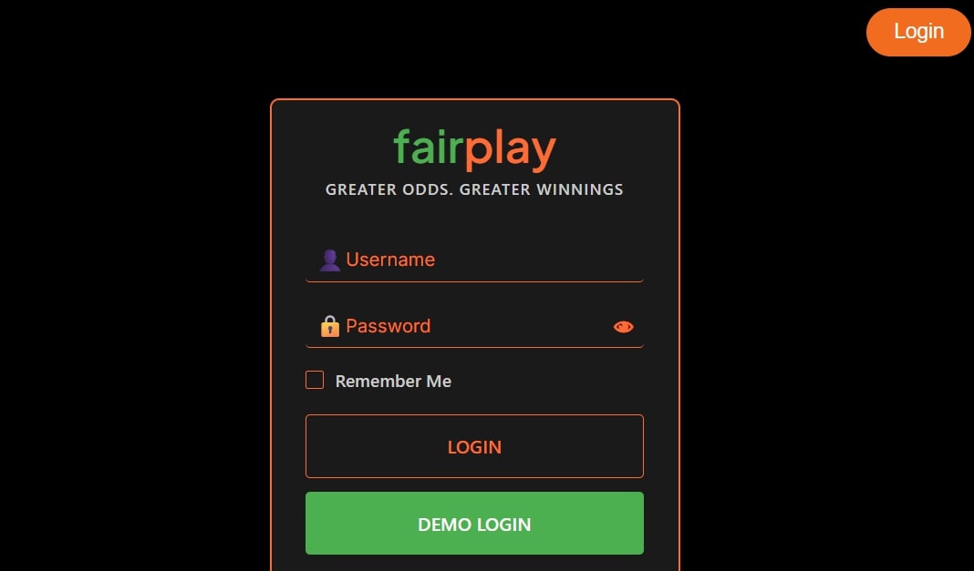 Fairplay club login
