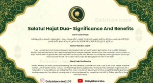 Salatul-Hajat-Dua